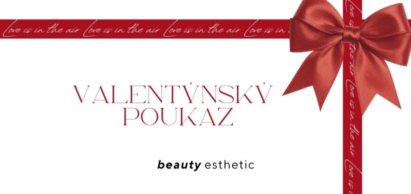 Valentýnský poukaz 3000,- Kč